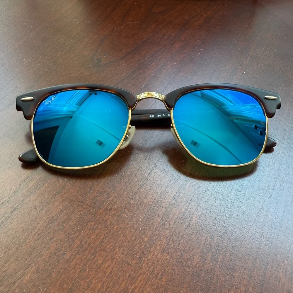 Ray-Ban Clubmaster Sunglasses - Picture 1 of 8